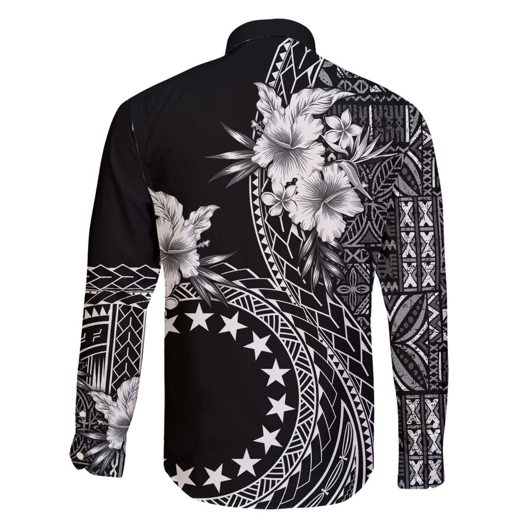 Kia Orana Cook Islands Family Matching Mermaid Dress and Hawaiian Shirt Tiare and Stars LT7 - Polynesian Pride
