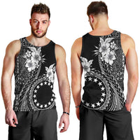 Kia Orana Cook Islands Men Tank Top Tiare and Stars LT7 - Polynesian Pride