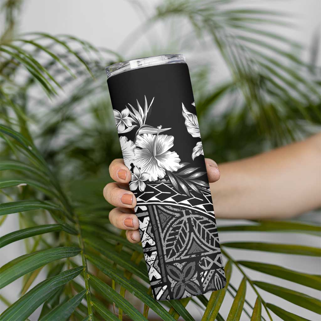 Kia Orana Cook Islands Skinny Tumbler Tiare & Stars LT7 - Polynesian Pride