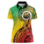 Vanuatu 45th Independence Anniversary Women Polo Shirt Ni-Van Sandroing - Polynesian Pride