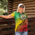 Vanuatu 45th Independence Anniversary Women Polo Shirt Ni-Van Sandroing - Polynesian Pride