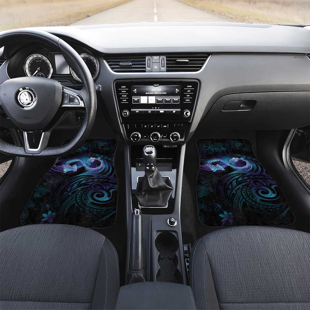 Polynesian Memorial Car Mats Oceanic Infinity Symbol - Until We Meet Again - Polynesian Pride