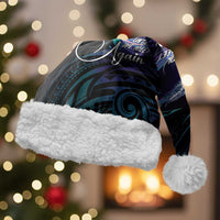 Polynesian Personalized Memorial Christmas Santa Hat Oceanic Infinity Symbol - Until We Meet Again - Polynesian Pride