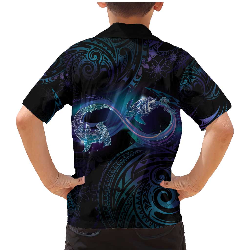 Polynesian Personalized Memorial Family Matching Mermaid Dress and Hawaiian Shirt Oceanic Infinity Symbol - Until We Meet Again LT7 - Polynesian Pride