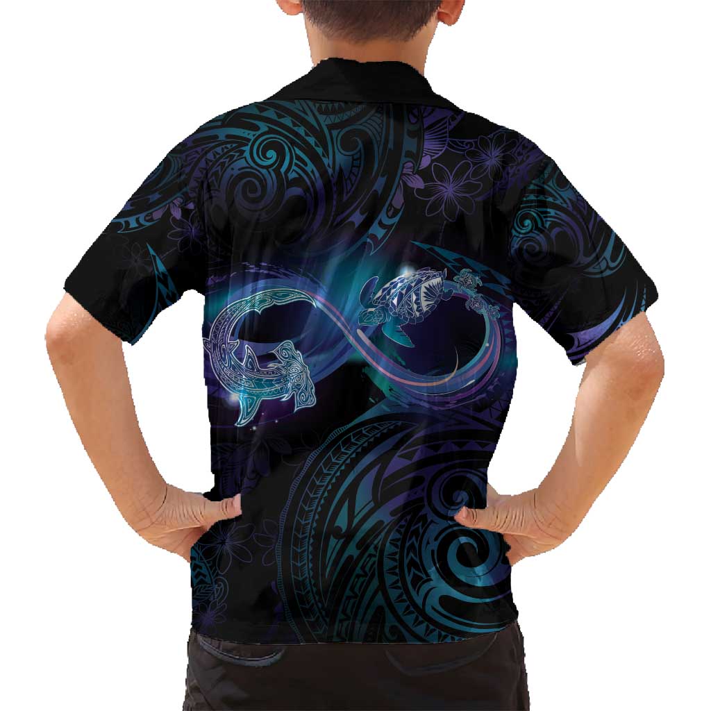 Polynesian Personalized Memorial Family Matching Summer Maxi Dress and Hawaiian Shirt Oceanic Infinity Symbol - Until We Meet Again LT7 - Polynesian Pride
