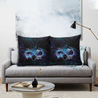 Polynesian Personalized Memorial Pillow Cover Oceanic Infinity Symbol - Until We Meet Again - Polynesian Pride