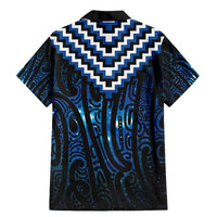 New Zealand Matariki Family Matching Mermaid Dress and Hawaiian Shirt Galaxy Poutama Motifs LT7 - Polynesian Pride