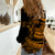 Polynesian Plumeria Women Casual Shirt Ride The Waves - Orange LT7 - Polynesian Pride