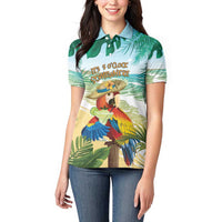 Aloha Hawaii It's 5 o'clock Somewhere Women Polo Shirt LT7 - Polynesian Pride