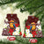 Felis Pasgua Guam Ceramic Ornament Christmas Sihek Kingfisher with Guasali