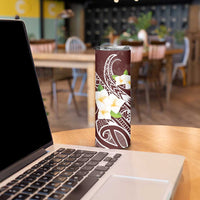 Felis Pasgua Guam Skinny Tumbler Christmas Sihek Kingfisher with Guasali LT7 - Polynesian Pride