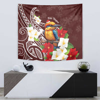 Felis Pasgua Guam Tapestry Christmas Sihek Kingfisher with Guasali LT7 - Polynesian Pride