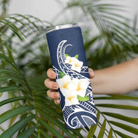 Hafa Adai Guam Skinny Tumbler Sihek Guam Kingfisher with Guasali LT7 - Polynesian Pride