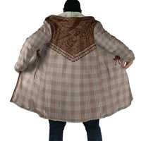 Aloha Hawaii Cowboys Paniolo Cloak Beige Palaka LT7 - Polynesian Pride