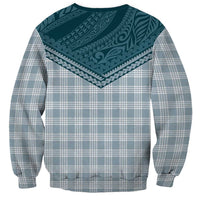 Aloha Hawaii Cowboys Paniolo Sweatshirt Teal Palaka - Polynesian Pride