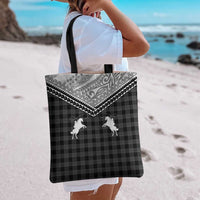 Aloha Hawaii Cowboys Paniolo Tote Bag Black Palaka LT7 - Polynesian Pride