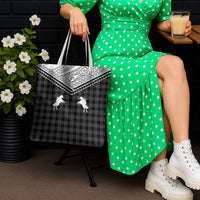 Aloha Hawaii Cowboys Paniolo Tote Bag Black Palaka LT7 - Polynesian Pride