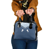 Aloha Hawaii Cowboys Paniolo Shoulder Handbag Navy Blue Palaka - Polynesian Pride