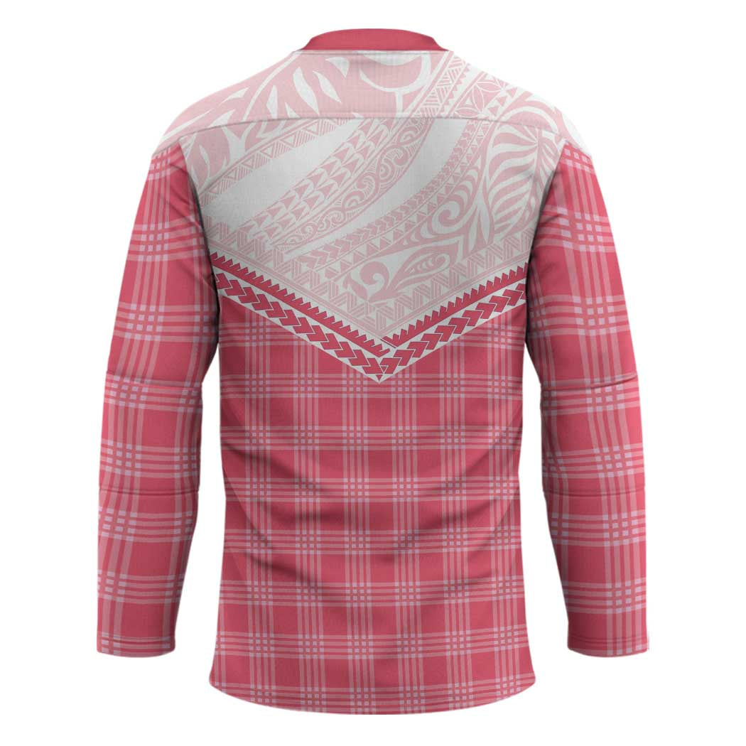 Aloha Hawaii Cowboys Paniolo Hockey Jersey Rose Palaka - Polynesian Pride