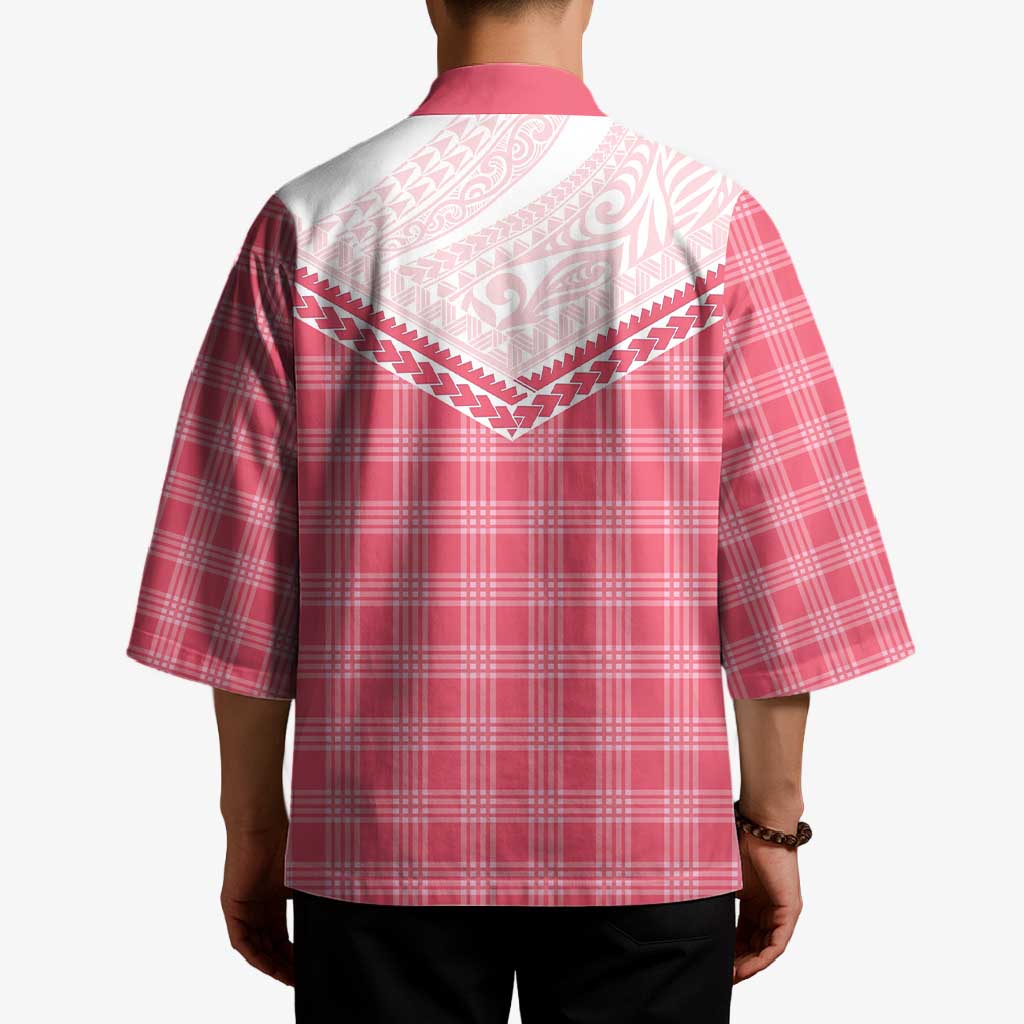 Aloha Hawaii Cowboys Paniolo Kimono Rose Palaka LT7 - Polynesian Pride