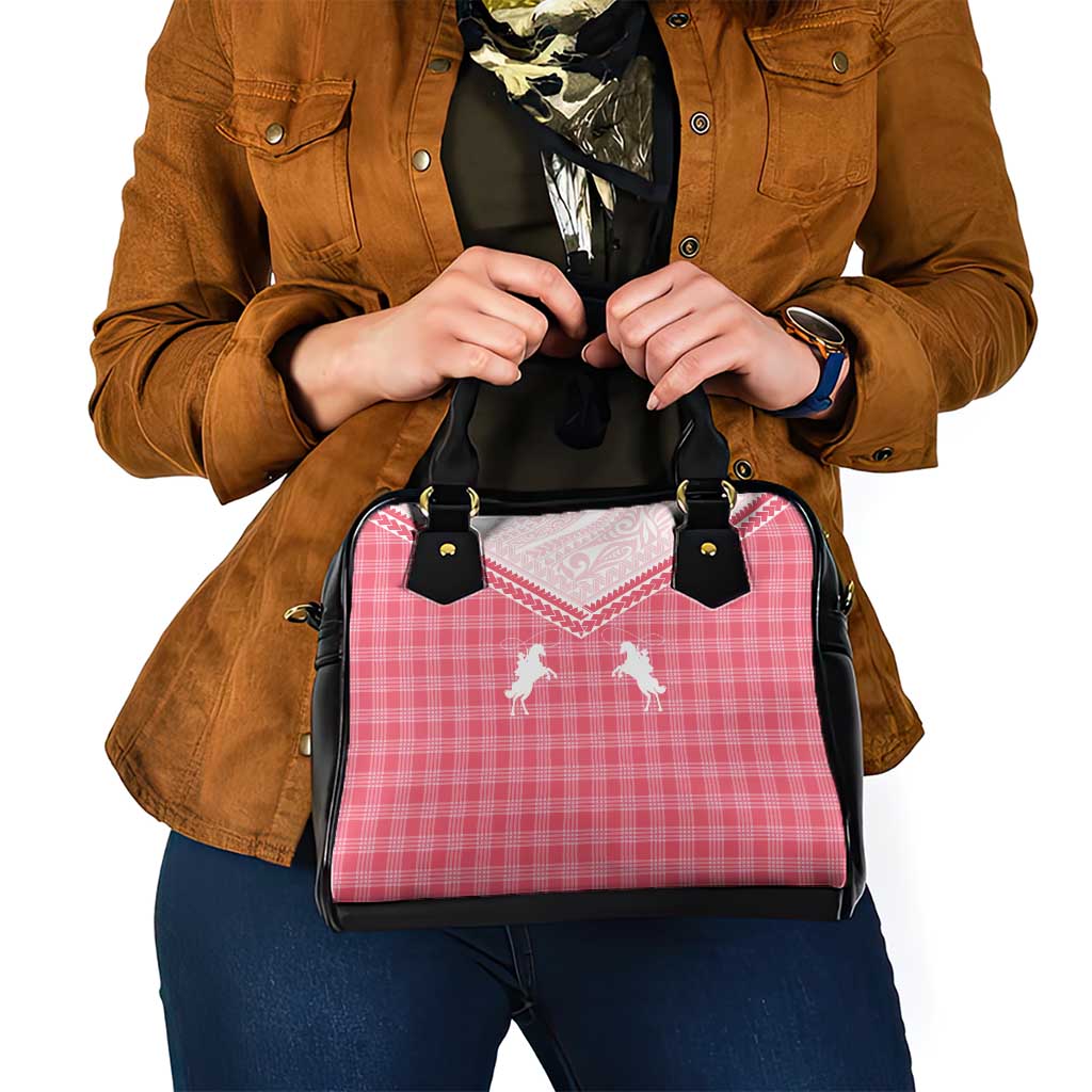 Aloha Hawaii Cowboys Paniolo Shoulder Handbag Rose Palaka - Polynesian Pride