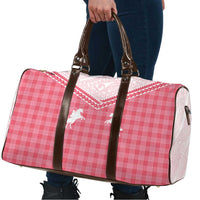 Aloha Hawaii Cowboys Paniolo Travel Bag Rose Palaka - Polynesian Pride