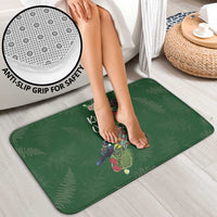 Kia Ora New Zealand Floral Bathroom Set Sage Green - Polynesian Pride