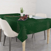 Kia Ora New Zealand Floral Tablecloth Sage Green LT7 - Polynesian Pride