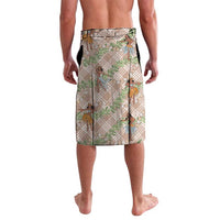 Beige Palaka Hula Girls Seamless Hawaii Aloha Lavalava LT7 - Polynesian Pride
