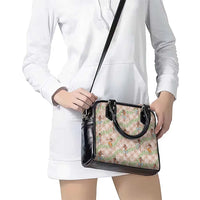Beige Palaka Hula Girls Seamless Hawaii Aloha Shoulder Handbag - Polynesian Pride