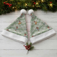 Mint Palaka Hula Girls Seamless Hawaii Aloha Christmas Santa Hat LT7 - Polynesian Pride