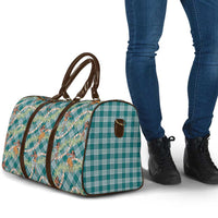 Teal Palaka Hula Girls Seamless Hawaii Aloha Travel Bag - Polynesian Pride