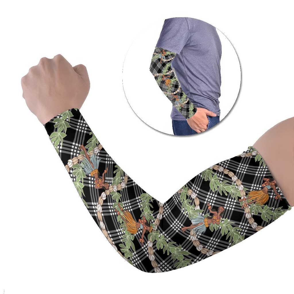 Sable Palaka Hula Girls Seamless Hawaii Aloha Arm Sleeves - Polynesian Pride