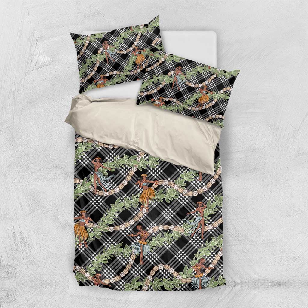 Sable Palaka Hula Girls Seamless Hawaii Aloha Bedding Set - Polynesian Pride