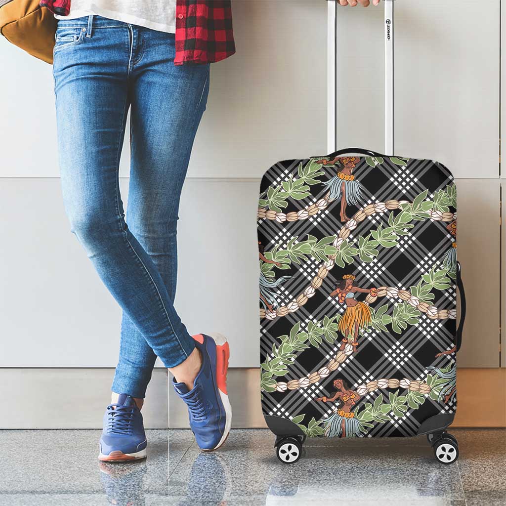 Sable Palaka Hula Girls Seamless Hawaii Aloha Luggage Cover - Polynesian Pride