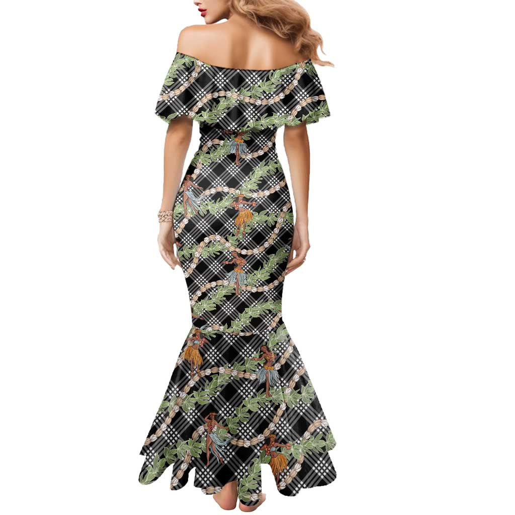 Sable Palaka Hula Girls Seamless Hawaii Aloha Mermaid Dress - Polynesian Pride