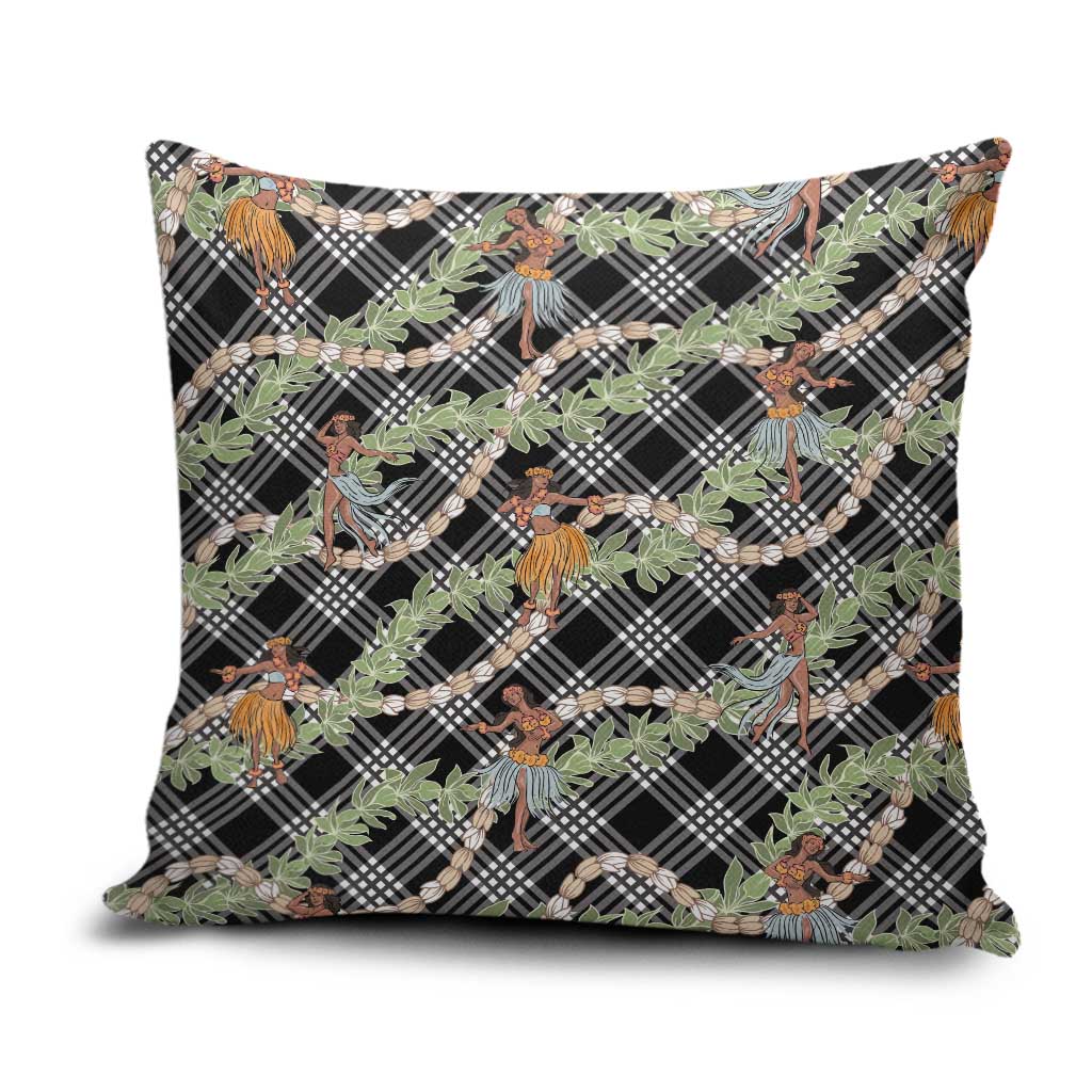 Sable Palaka Hula Girls Seamless Hawaii Aloha Pillow Cover - Polynesian Pride