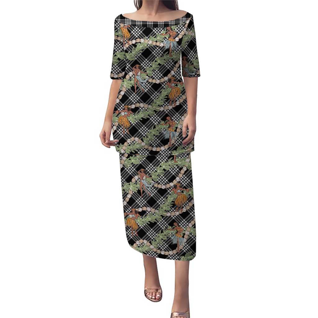 Sable Palaka Hula Girls Seamless Hawaii Aloha Puletasi - Polynesian Pride