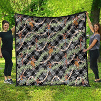 Sable Palaka Hula Girls Seamless Hawaii Aloha Quilt LT7 - Polynesian Pride