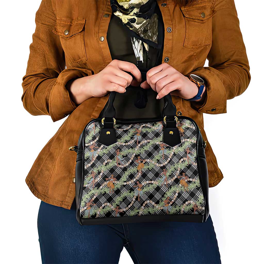 Sable Palaka Hula Girls Seamless Hawaii Aloha Shoulder Handbag - Polynesian Pride