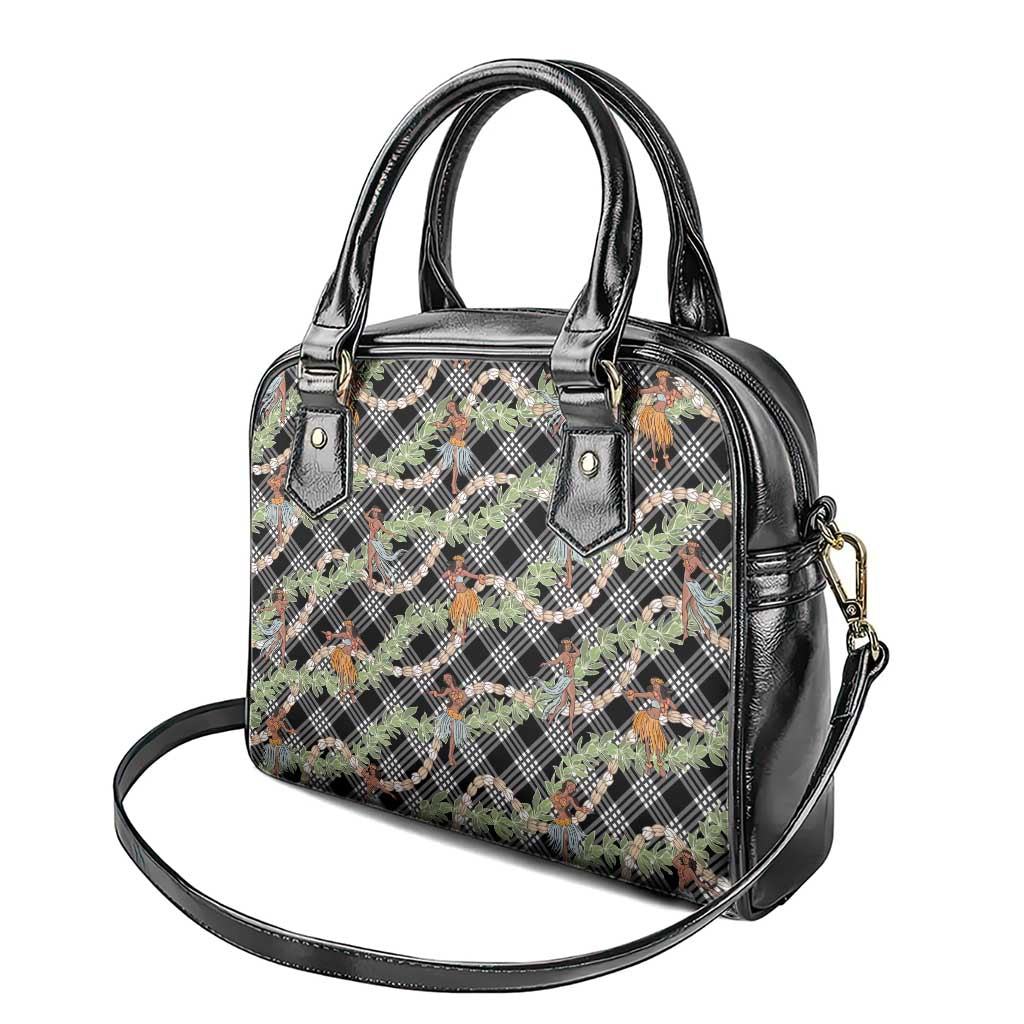 Sable Palaka Hula Girls Seamless Hawaii Aloha Shoulder Handbag - Polynesian Pride