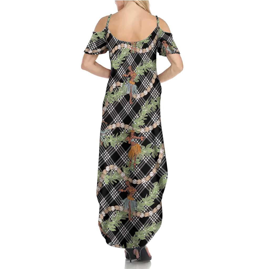 Sable Palaka Hula Girls Seamless Hawaii Aloha Summer Maxi Dress LT7 - Polynesian Pride