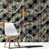 Sable Palaka Hula Girls Seamless Hawaii Aloha Window Curtain LT7 - Polynesian Pride