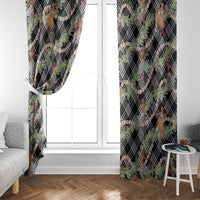 Sable Palaka Hula Girls Seamless Hawaii Aloha Window Curtain LT7 - Polynesian Pride