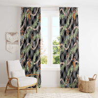 Sable Palaka Hula Girls Seamless Hawaii Aloha Window Curtain LT7 - Polynesian Pride