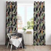 Sable Palaka Hula Girls Seamless Hawaii Aloha Window Curtain LT7 - Polynesian Pride