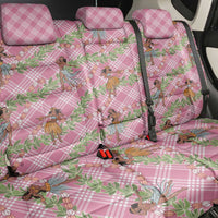Lokelani Pink Palaka Hula Girls Seamless Hawaii Aloha Back Car Seat Cover - Polynesian Pride