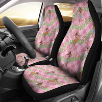 Lokelani Pink Palaka Hula Girls Seamless Hawaii Aloha Car Seat Cover LT7 - Polynesian Pride