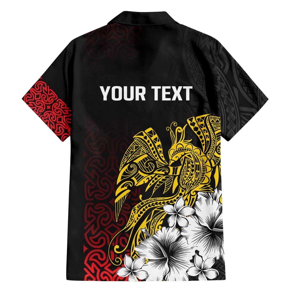 Personalized Papua New Guinea 50th Independence Anniversary Family Matching Summer Maxi Dress and Hawaiian Shirt Oro Tapa Mix Plumeria LT7 - Polynesian Pride