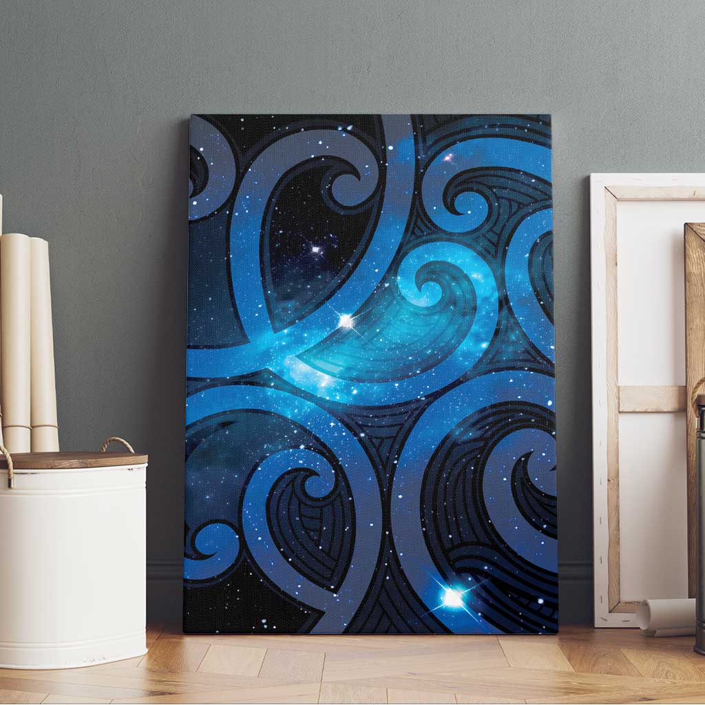 New Zealand Maori Matariki Canvas Wall Art Galaxy Kowhaiwhai LT7 - Polynesian Pride
